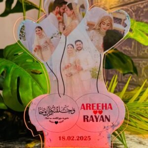 3 Heart's Photo Lamp Design